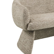 Dining bench Quiriro mocca linear