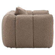 Lounge chair Hogan mocca chunky fire retardant