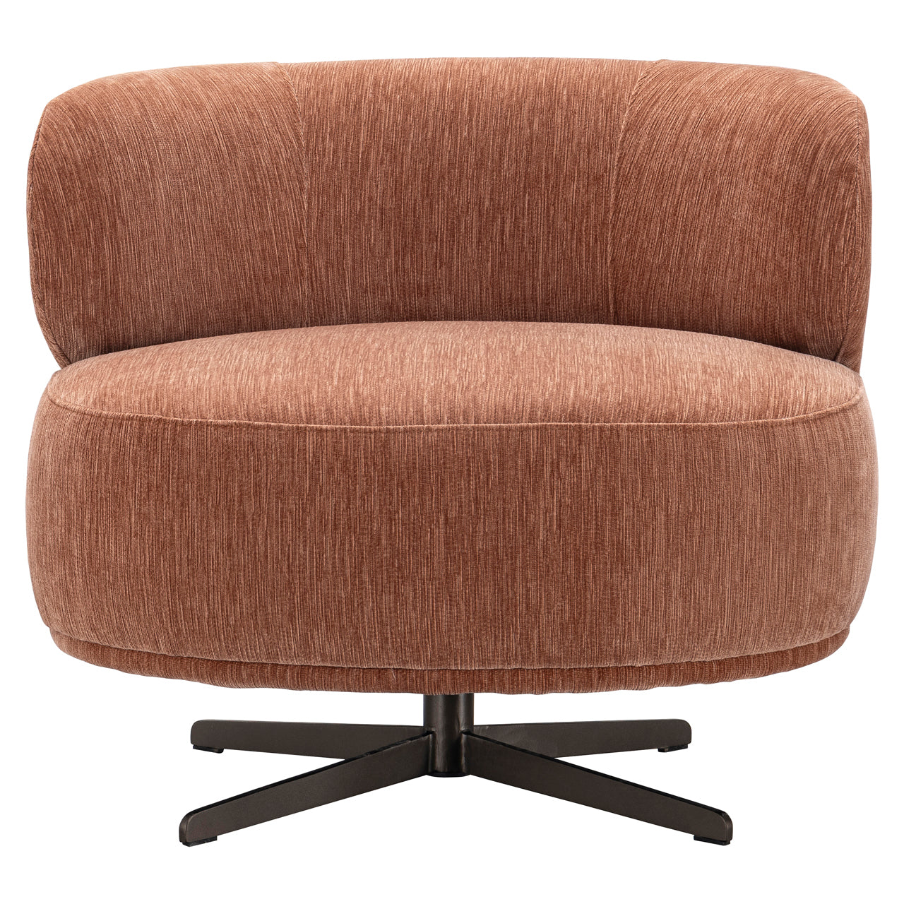 Lounge chair Lauren be straight mocha mousse swivel