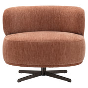 Lounge chair Lauren be straight mocha mousse swivel