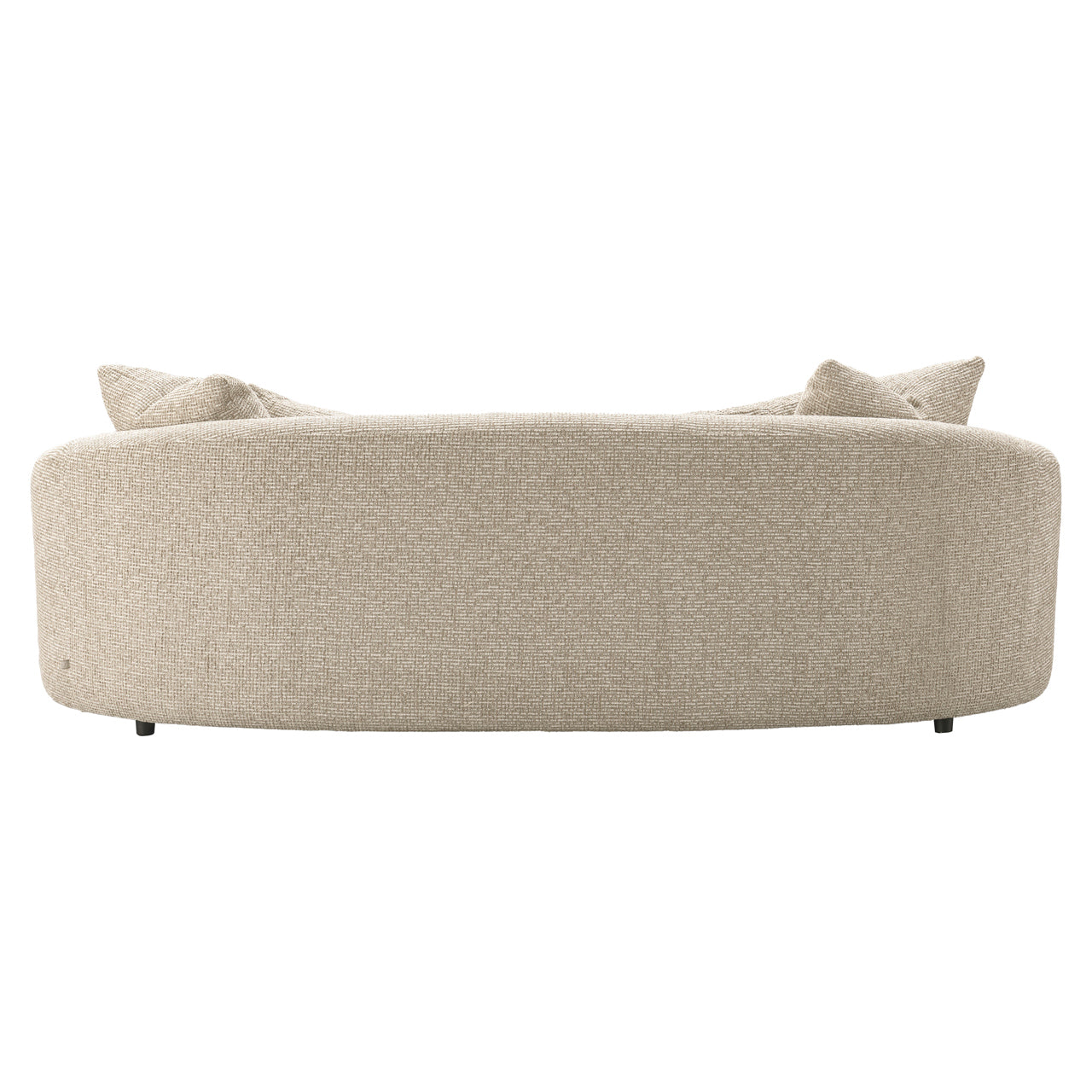 Sofa Morena cream blockweave 3-seater