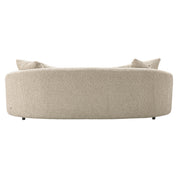 Sofa Morena cream blockweave 3-seater