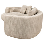 Sofa Angusto natural softweave lounge left