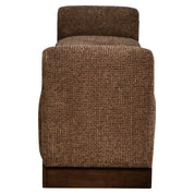 Bench Winslov brown blockweave fire retardant