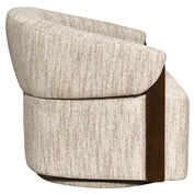 Lounge chair Marina natural softweave swivel fire retardant