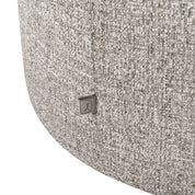 Lounge chair Talley cream tweed swivel