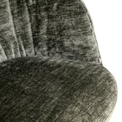 Dining chair Cassi sage chenille swivel