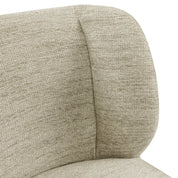 Dining chair Fiona natural softweave swivel