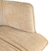 Dining chair Chase ginger jacquard swivel