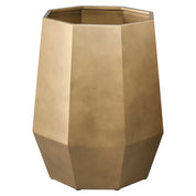 Planter Axis bronze gold large