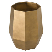 Planter Axis bronze gold large