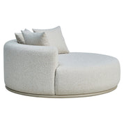 Outdoor daybed Belucci ecru round
