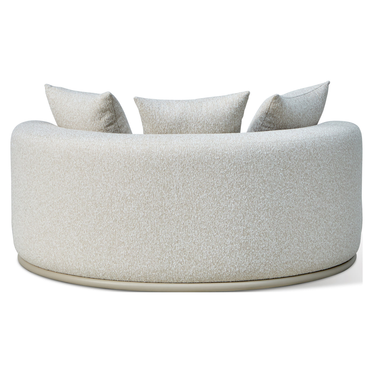 Outdoor daybed Belucci ecru round