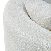 Outdoor daybed Belucci ecru round