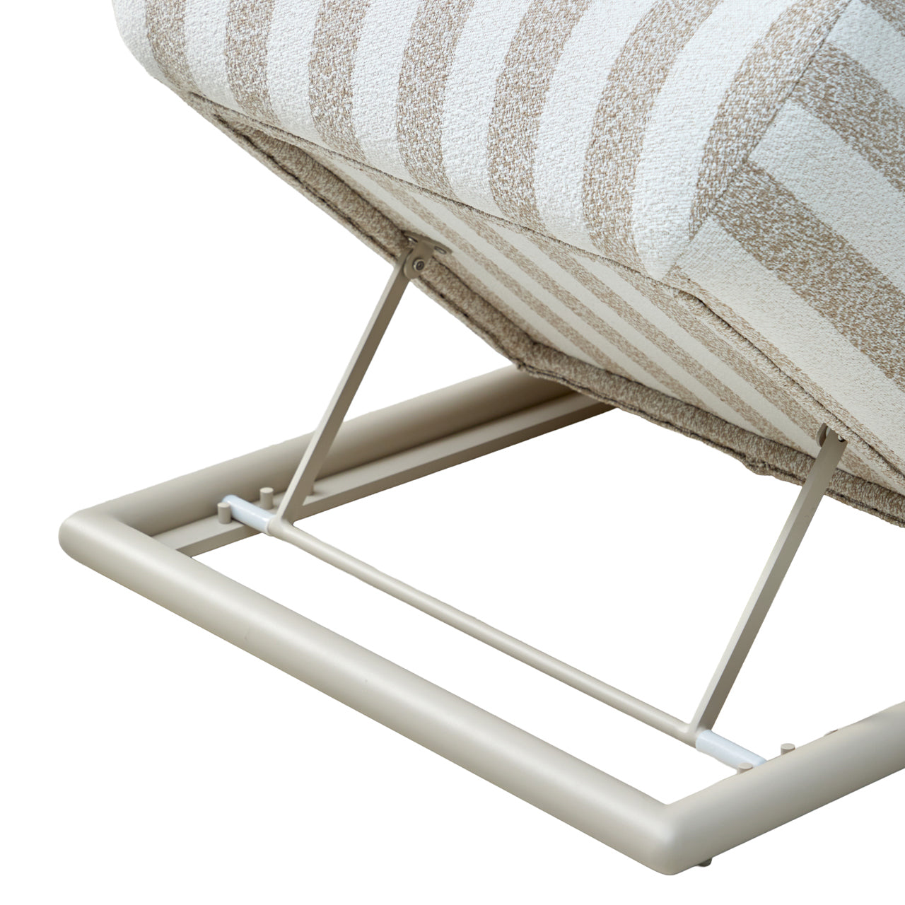 Outdoor daybed Sullivan ecru stripe