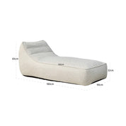 Outdoor daybed Solada ecru