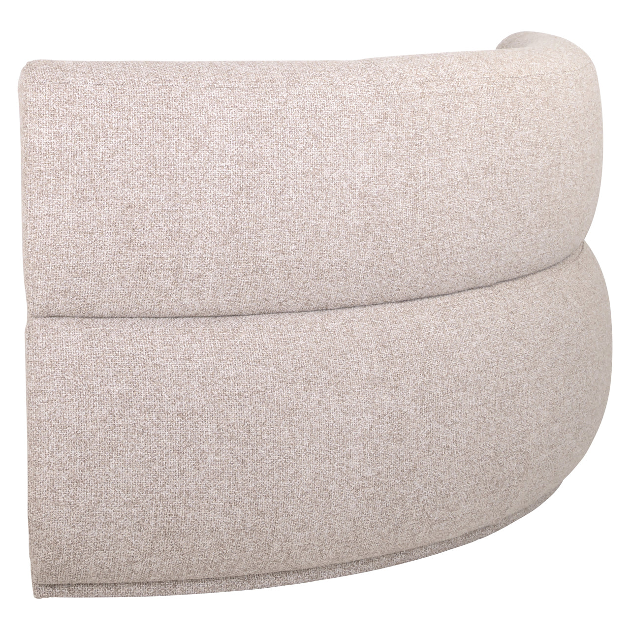 Dining bench Sorrobon customized open end left round