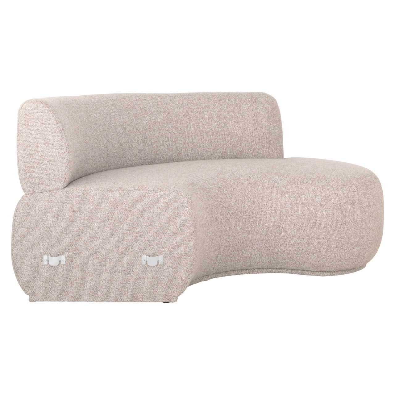 Dining bench Sorrobon customized open end right round