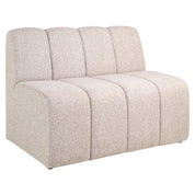 Dining bench Landmark cayenne brown straight - fully upholstered