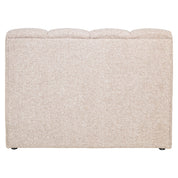 Dining bench Landmark cayenne brown straight - fully upholstered