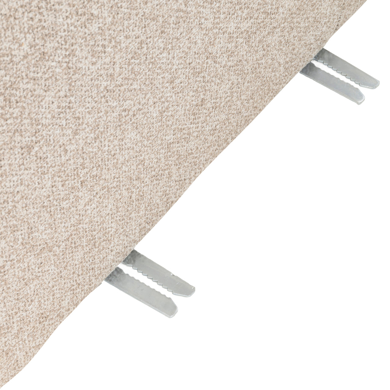 Dining bench Landmark cayenne brown straight - fully upholstered