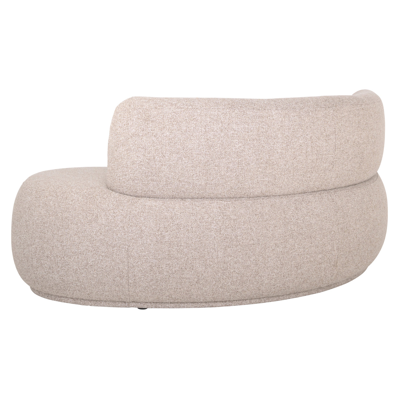 Dining bench Sorrobon cayenne ecru open end right round