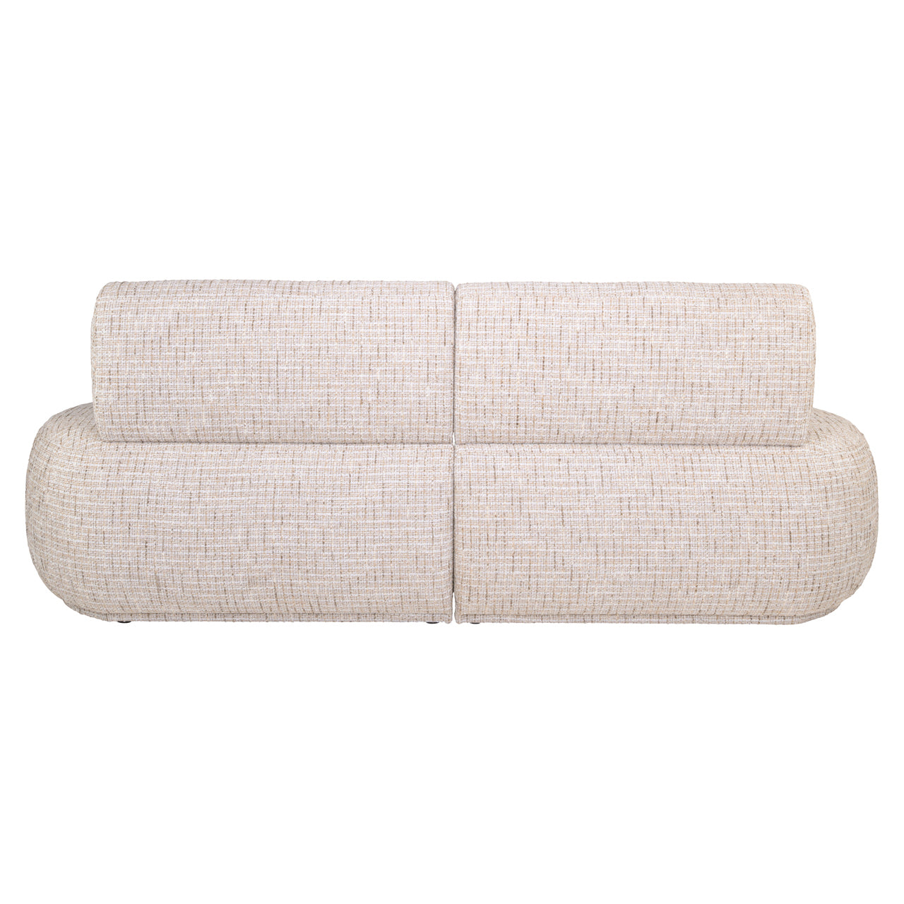 Dining bench Sorrobon trendy cream open end left straight