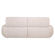 Dining bench Sorrobon trendy cream open end left straight