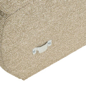 Dining bench Sorrobon cayenne green open end right round