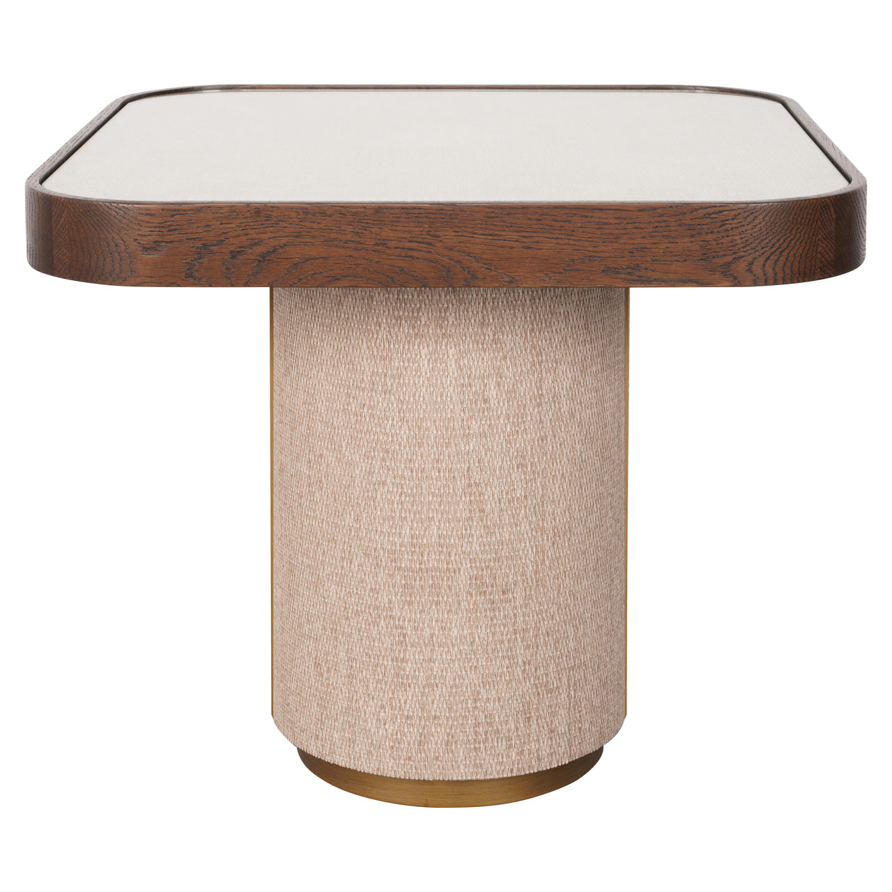 End table Willox beige  including glass