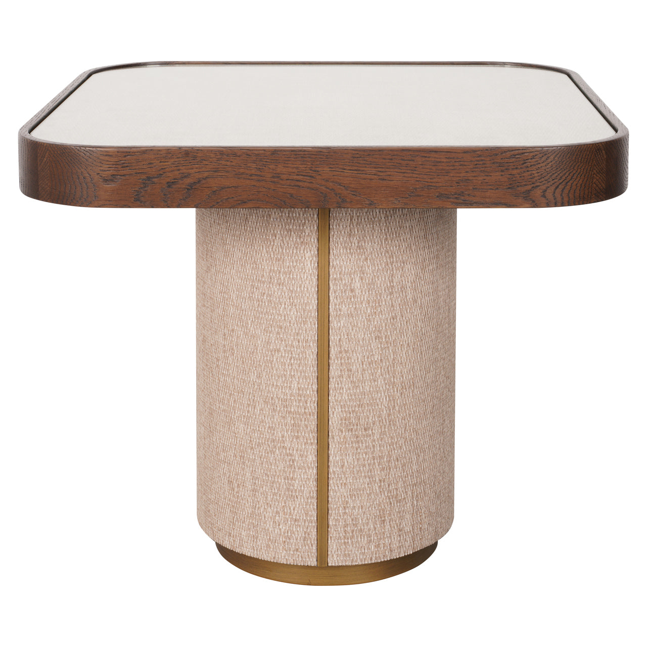 End table Willox beige  including glass