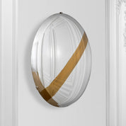Wall Object Cleveland gold stripe incl hanging system