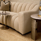 Side Table Bodega antique brass finish