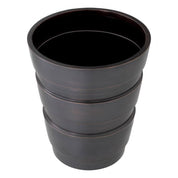 Planter Apex antique bronze finish