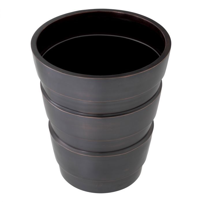 Planter Apex antique bronze finish