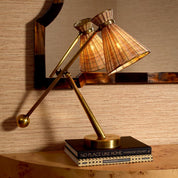 Table Lamp Kon Tiki rattan