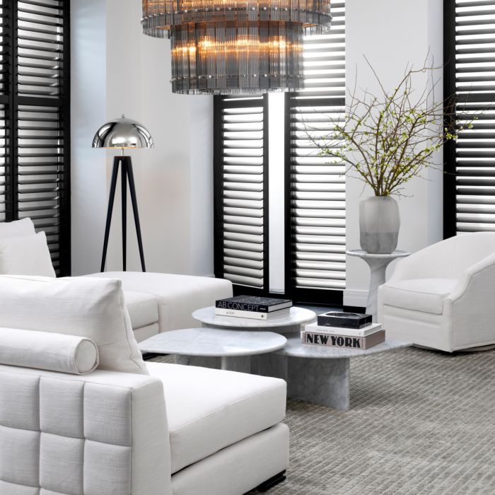 Modular Sofa Clifford avalon white - Ottoman