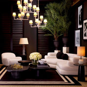 Rug Celeste black & off-white 200 x 300 cm