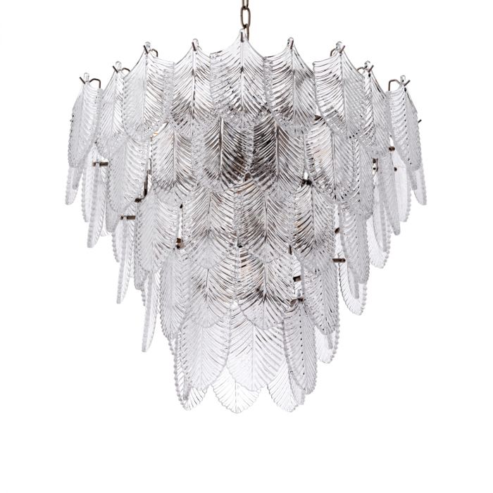 Chandelier Verbier S nickel finish