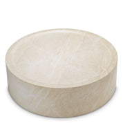 Mesa de centro para exteriores Joshua S imitación travertino