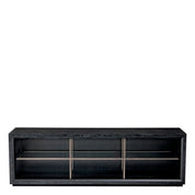 TV Cabinet Hennessey S charcoal grey oak veneer