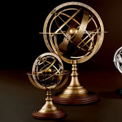 Globe antique brass finish S