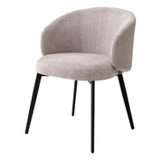 Dining Chair Lloyd with arm sisley grey set of 2