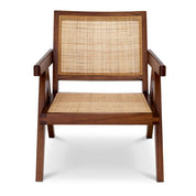 Silla Aristide clásica marrón