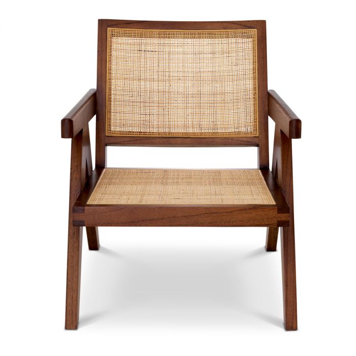 Silla Aristide clásica marrón