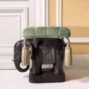 Stool Elephant bronze