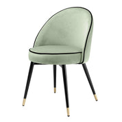 Dining Chair Cooper savona pistache green velvet set of 2