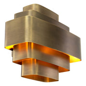 Wall Lamp Pegaso vintage brass finish