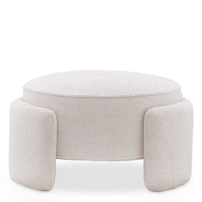 Stool Ortega lyssa off-white