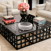 Coffee Table Cubico classic black finish
